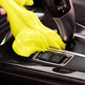 Car Cleaning Gel Detailing Kit Clean Putty Gel Reusable Auto Detail Tools Car Slime Cleaner Cleaning Supplies, Dust Remover Gifts for Men Women Yellow